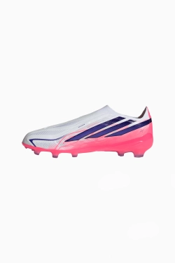 Бутсы adidas F50 Elite Hyperfast LL FG Junior - белый