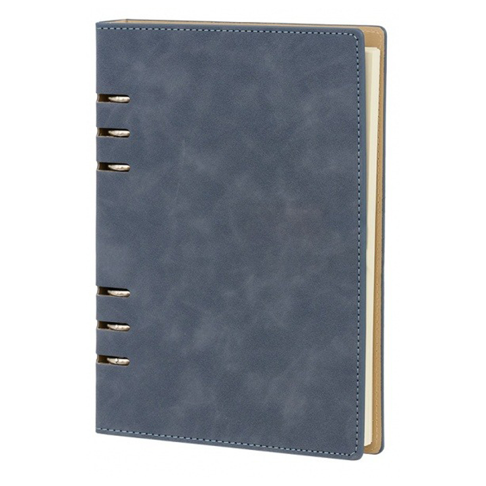 Ежедневник Basir, формат А5, материал-кожезаменитель, серый цвет, 100 листов, размер 17*23 см