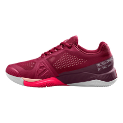 Женские теннисные кроссовки Wilson Rush Pro 4.0 All Court Shoe Women - Dark Red, Berry