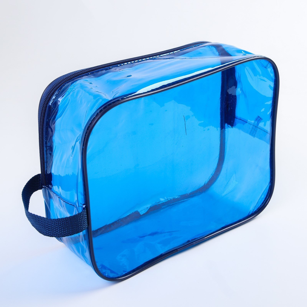 Набор сумок в роддом, 3 шт., цветной ПВХ, цвет синий 4927640