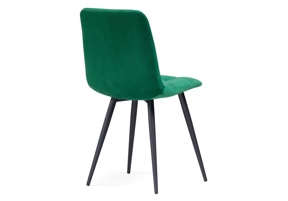 Стул на металлокаркасе Чилли К зеленый / черный