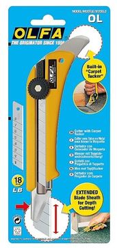 OLFA с выдвижным лезвием 18 мм, нож (OL-OL)
