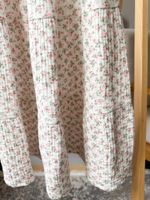 Хлопковая ярусная юбка Tocoto Vintage, 140