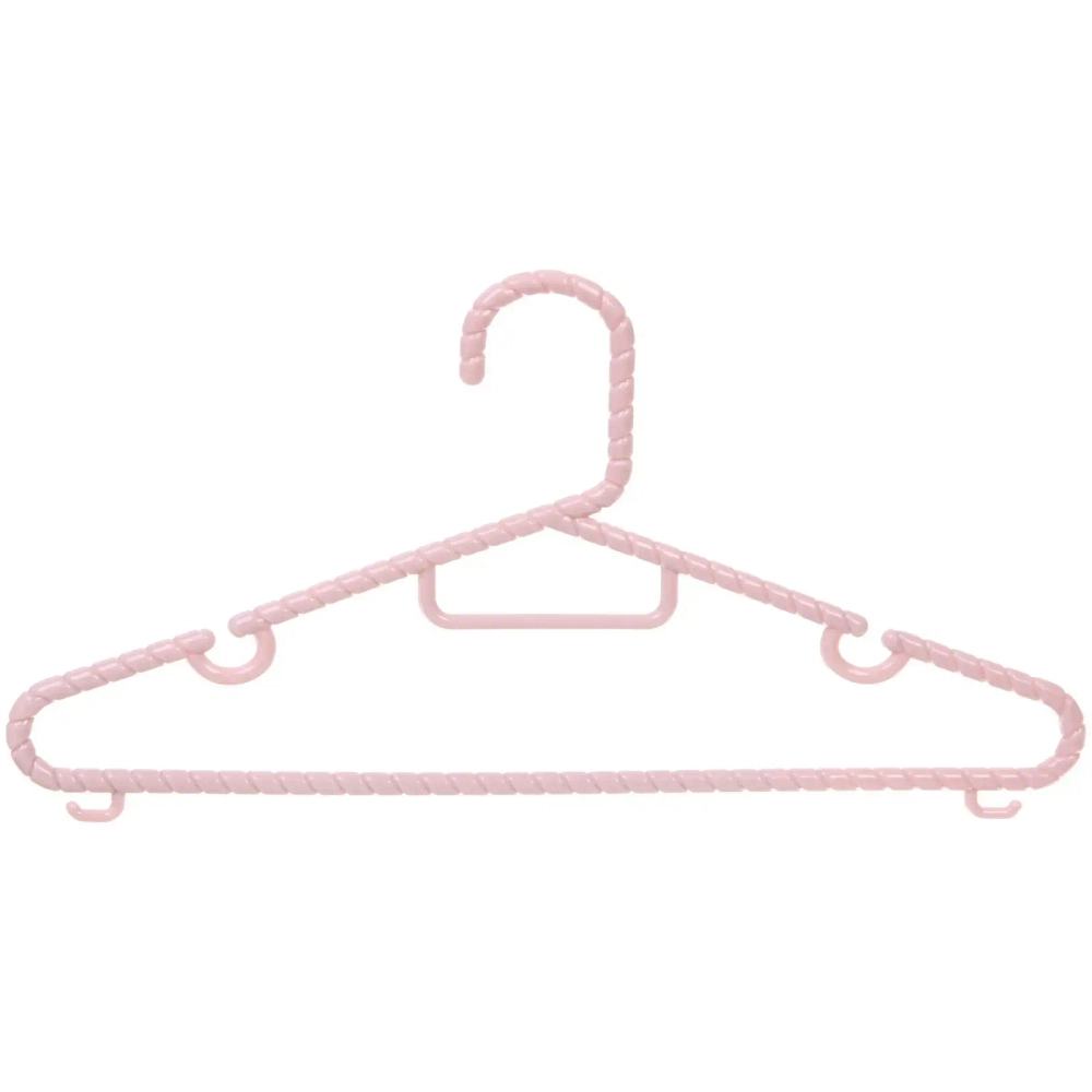 Плечики для одежды 2шт «ЭКЛАТТИ», цвет лиловый, 37*17см (Лейбл Селфи)