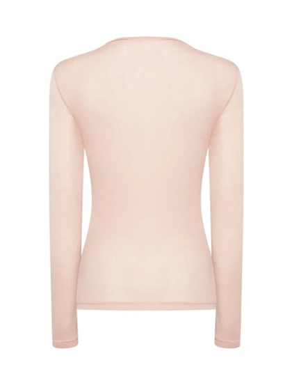 Полупрозрачный лонгслив