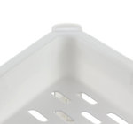 Этажерка прямоугольная (4 секции) 365x230x180 полки с бортиками М2703