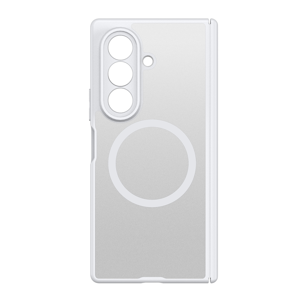 Усиленный чехол белого цвета с MagSafe для Samsung Galaxy Z Fold 8 Ultra, серия Expn Series Magnetic от Dux Ducis