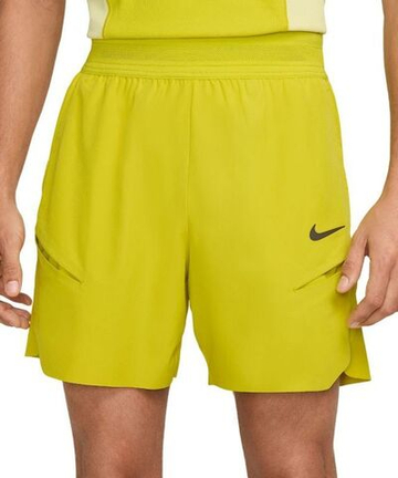 Мужские теннисные шорты Nike Court Slam Dri-Fit Tennis - желтый