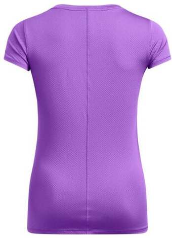 Женская теннисная футболка Under Armour Women's HeatGear Armour Short Sleeve - Фиолетовый