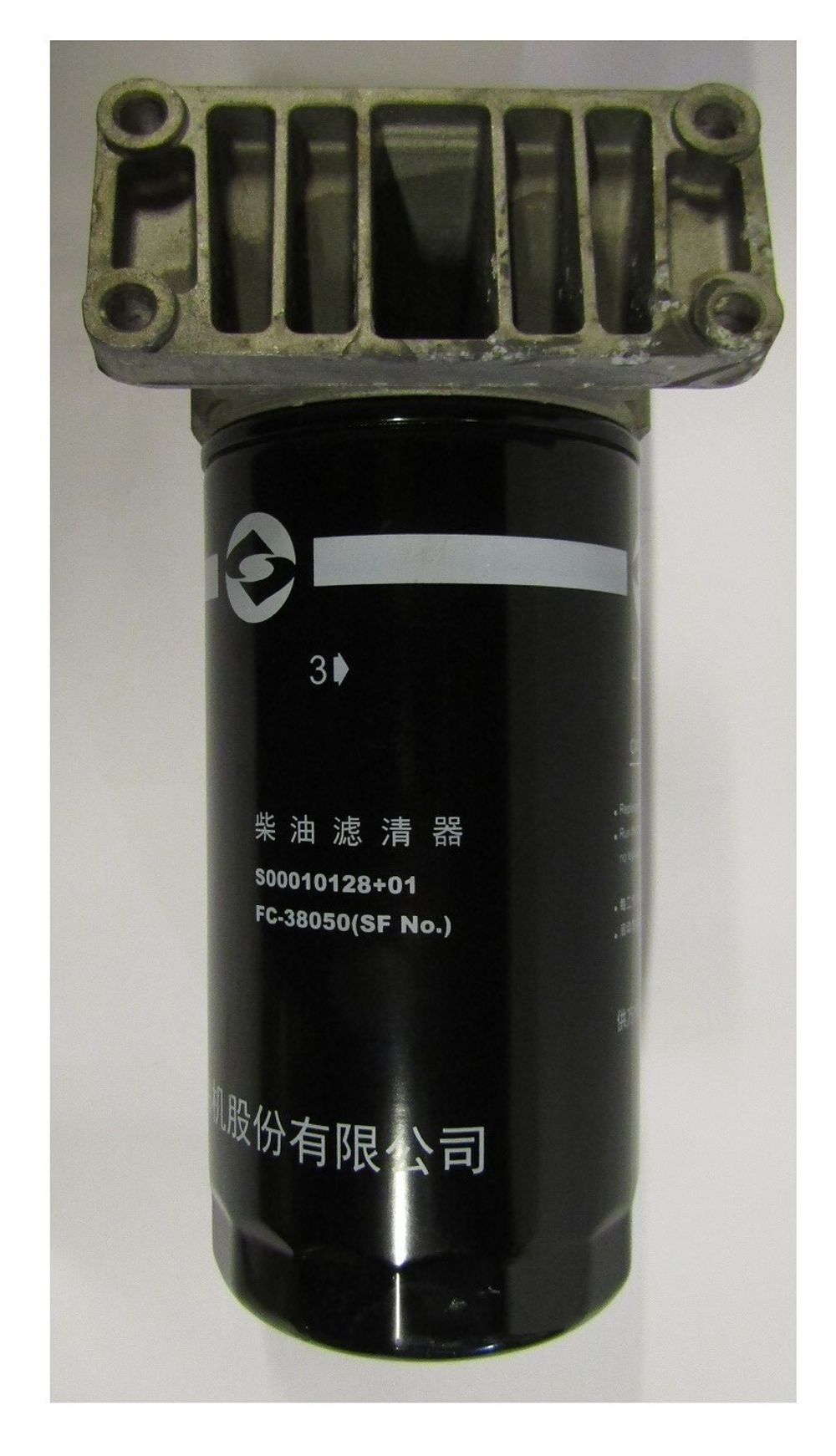 Фильтр топливный в сборе SDEC SC15G500D2; TDS 307,330 6LTE/FUEL FILTER GROUP (S00011229/S00010128+01)