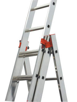 TRIBILO Универс.лестница из 3-х частей,3*9 перекладин(129673)