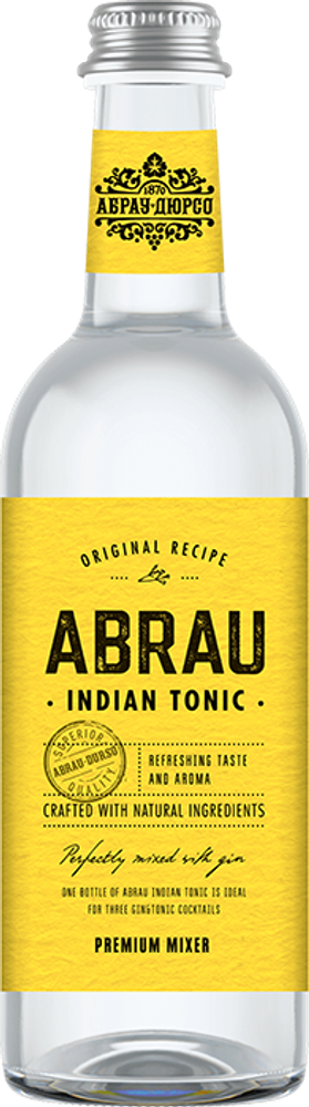 Напиток безалкогольный Абрау Индиан Тоник / Abrau Indian Tonic 0.375 - стекло
