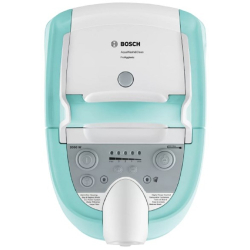 Пылесос BOSCH BWD420HYG Пылесос, контейнер, 2000 Вт, белый / голубой