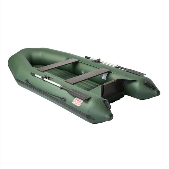 Лодка Тонар Капитан A310 (надувное дно) зеленый/ Boat Capitan 310AS (inflatable boat) green