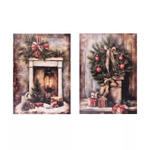 Панно "Новогодняя история" большое в ассортименте 50x70см