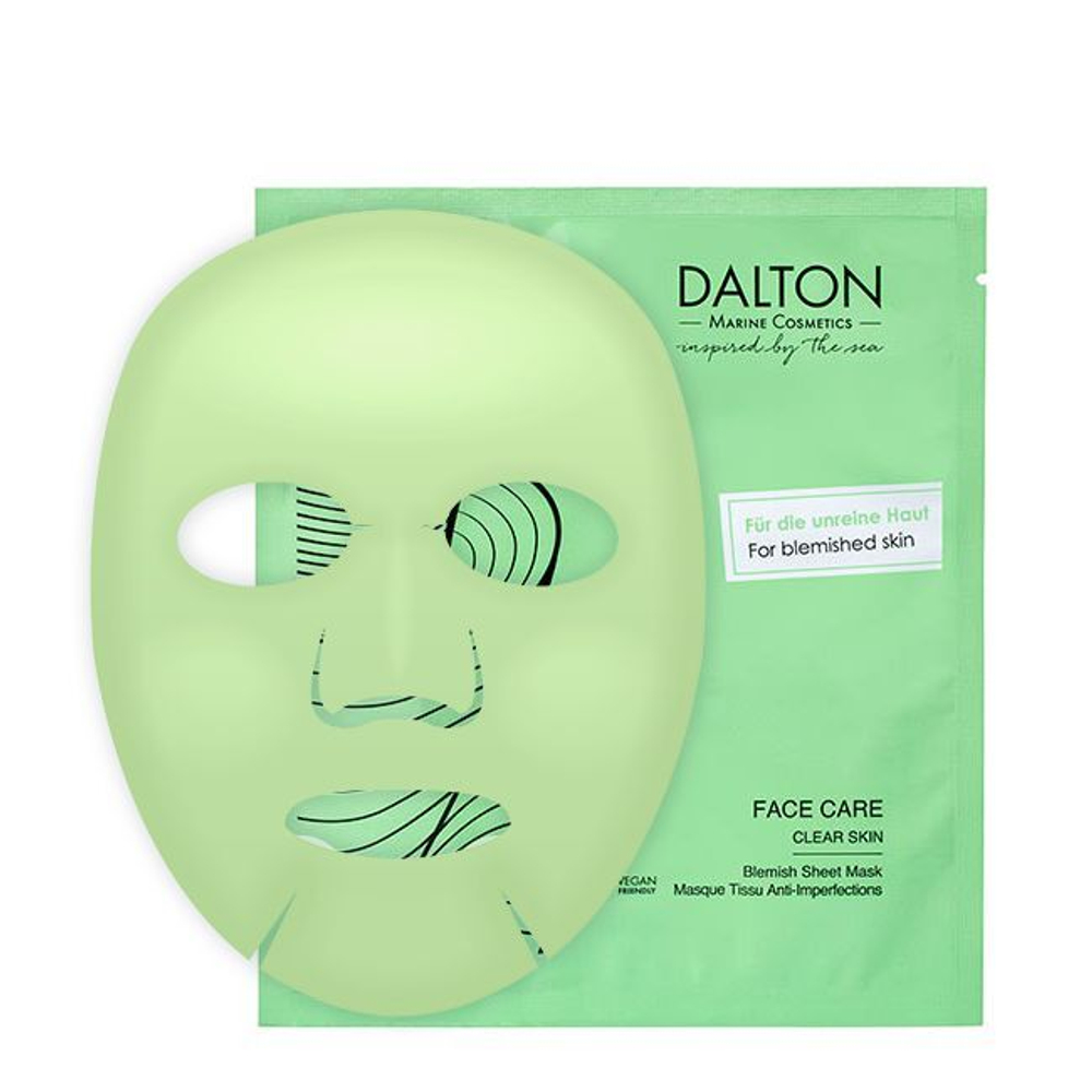 Dalton Маска экспресс корректор акне - Blemish Sheet Mask ,1 шт