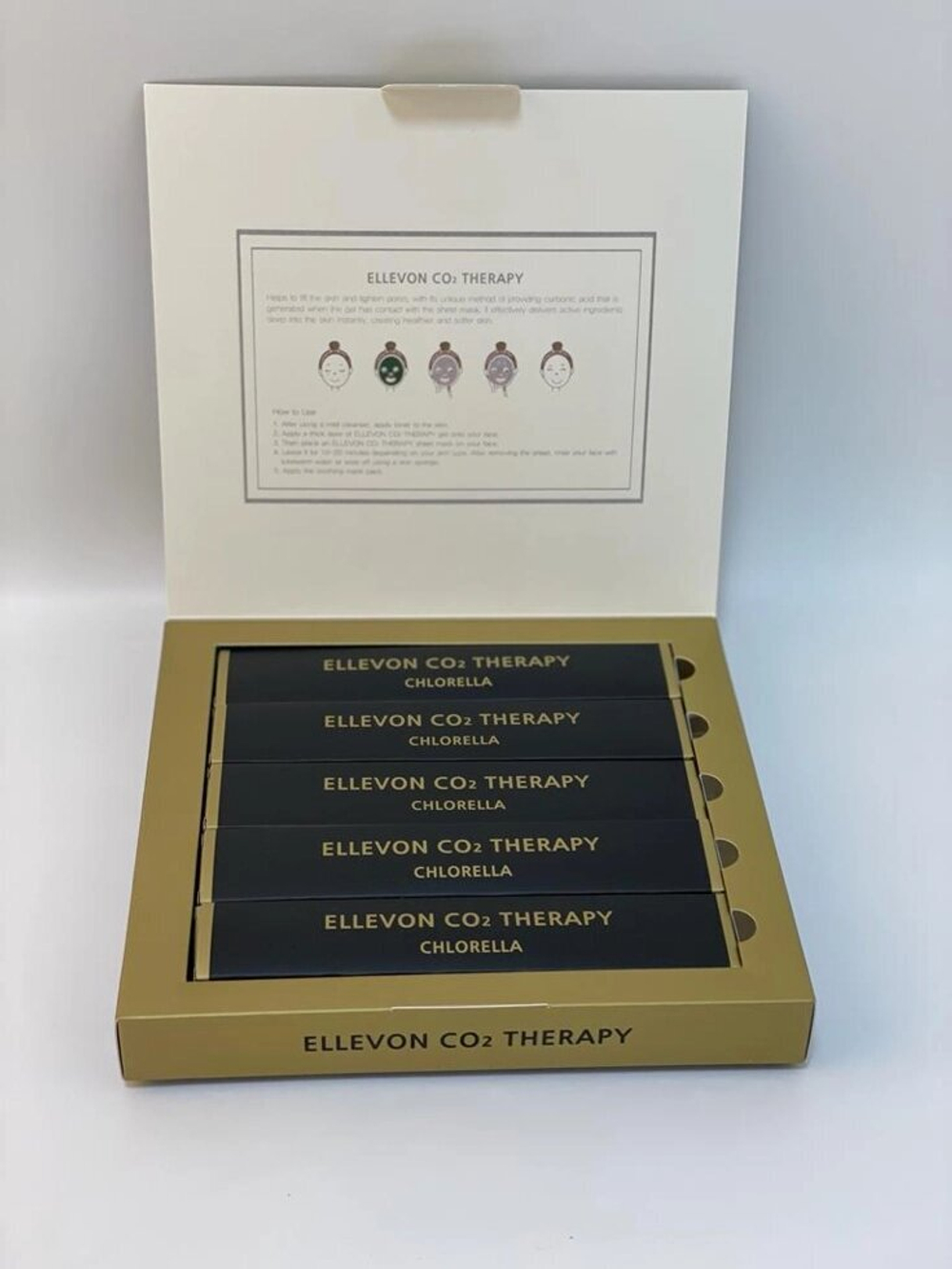 Ellevon CO2 Therapy Chlorella - Неинвазивная карбоскитерапия  Эллевон с хлореллой 5 процедур