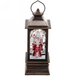 Сувенир с подсветкой «Фонарь с сказочным Дедом Морозм» 5.5*5.5*12.5 см (3хAG13)