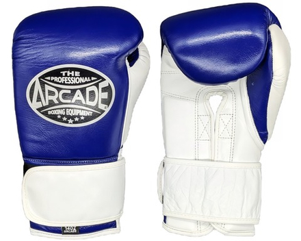 Боксерские перчатки Arcade Silver _blue_white