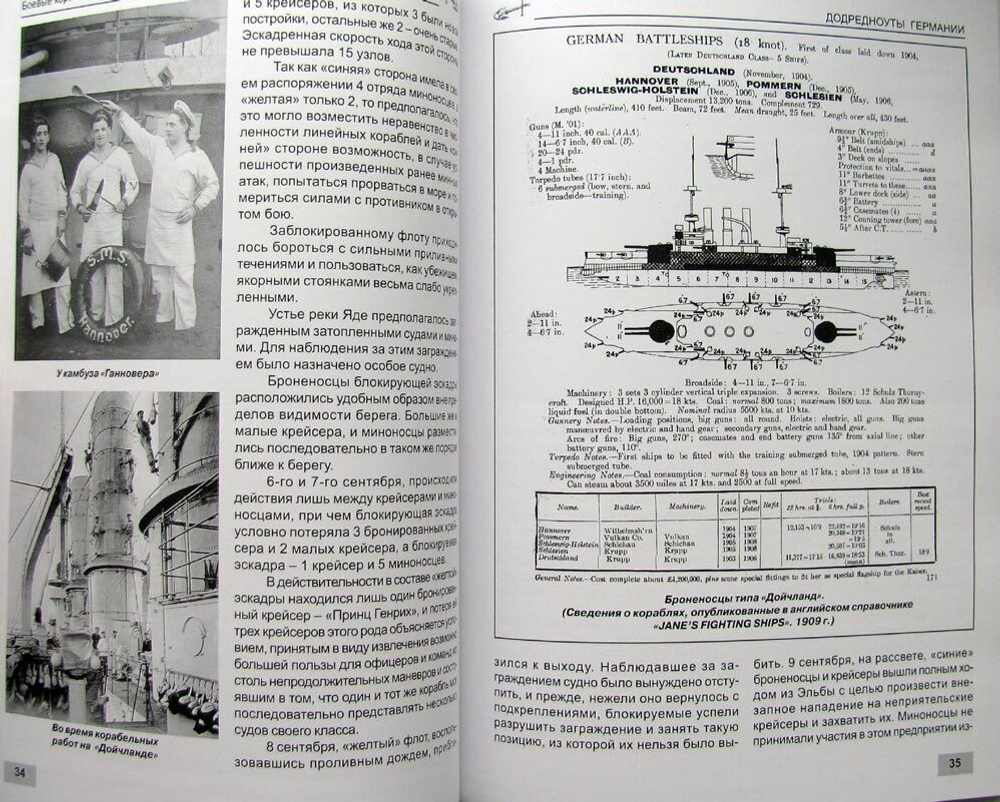 Додредноуты Германии (1904-1945). Броненосцы типа "Дойчланд"