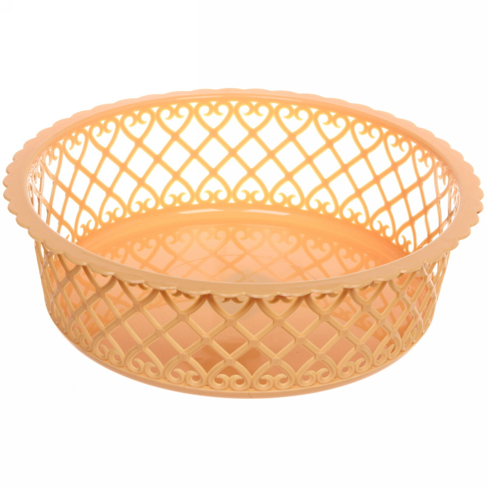 Сухарница пластиковая «Астория» 21*6,5см, облепиха