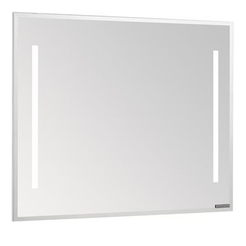Зеркало в ванную прямоугольное с подсветкой AQUATON Отель 80 Белый 1A101302OT010