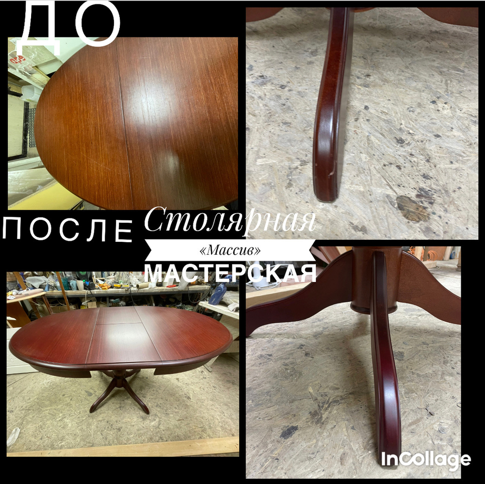 Ресстарвация столов