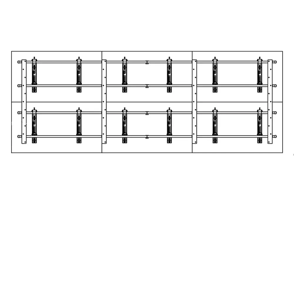 Каркас настенный для видеостены 3х2 EliteBoard EW-5532TW