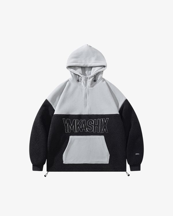 Худи Little Lamb черный/серый - фото 2