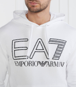 Худи EA7 - белый(6RPM09 PJSHZ)