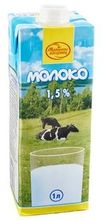 Белорусское молоко &quot;Молочный гостинец&quot; 1,5% жирн. 1л. Тетра-пак - купить с доставкой по Москве и области