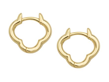 Серьги-Кольца "Clouds" 16мм