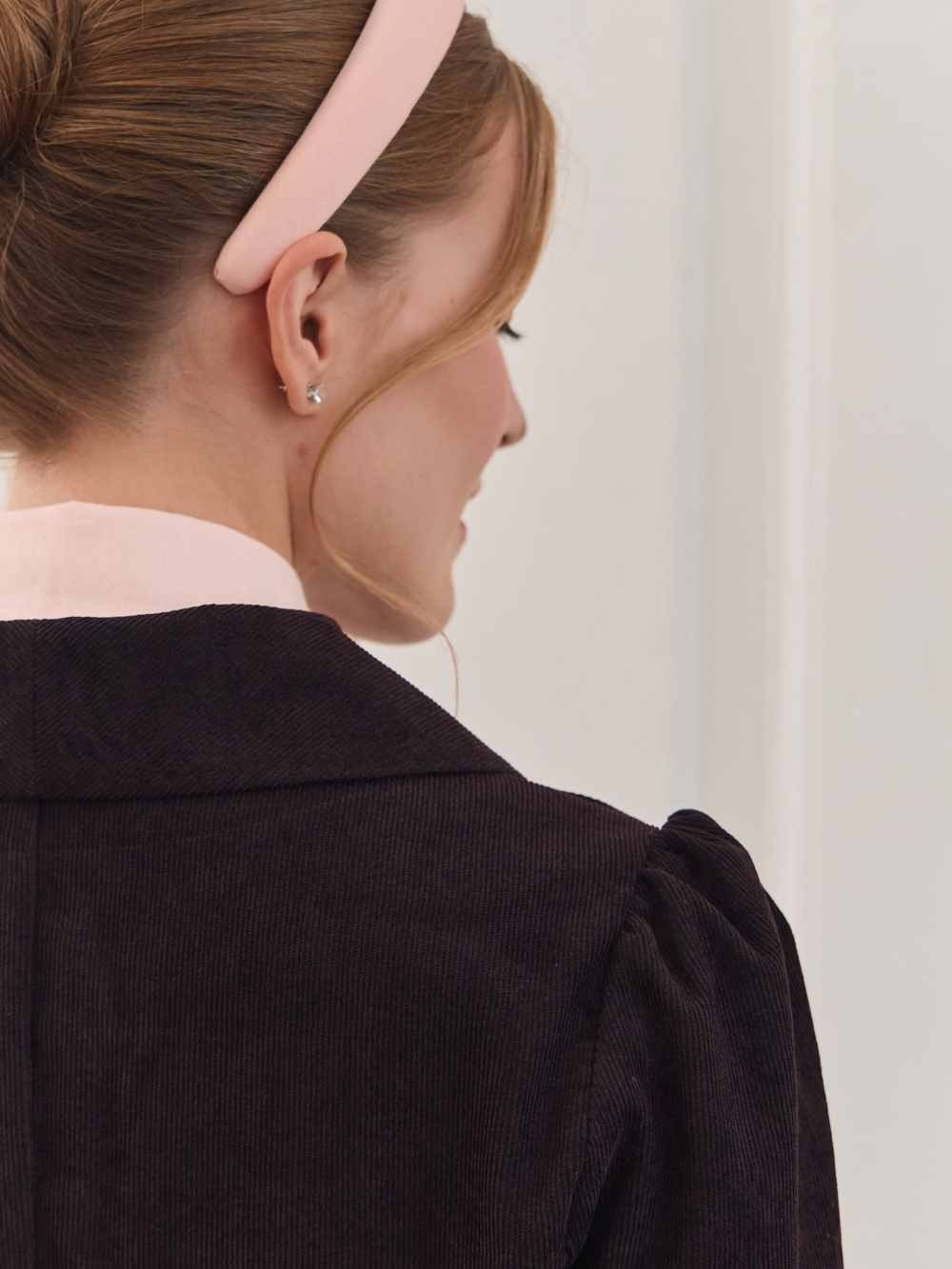 Жакет вельвет укороченный