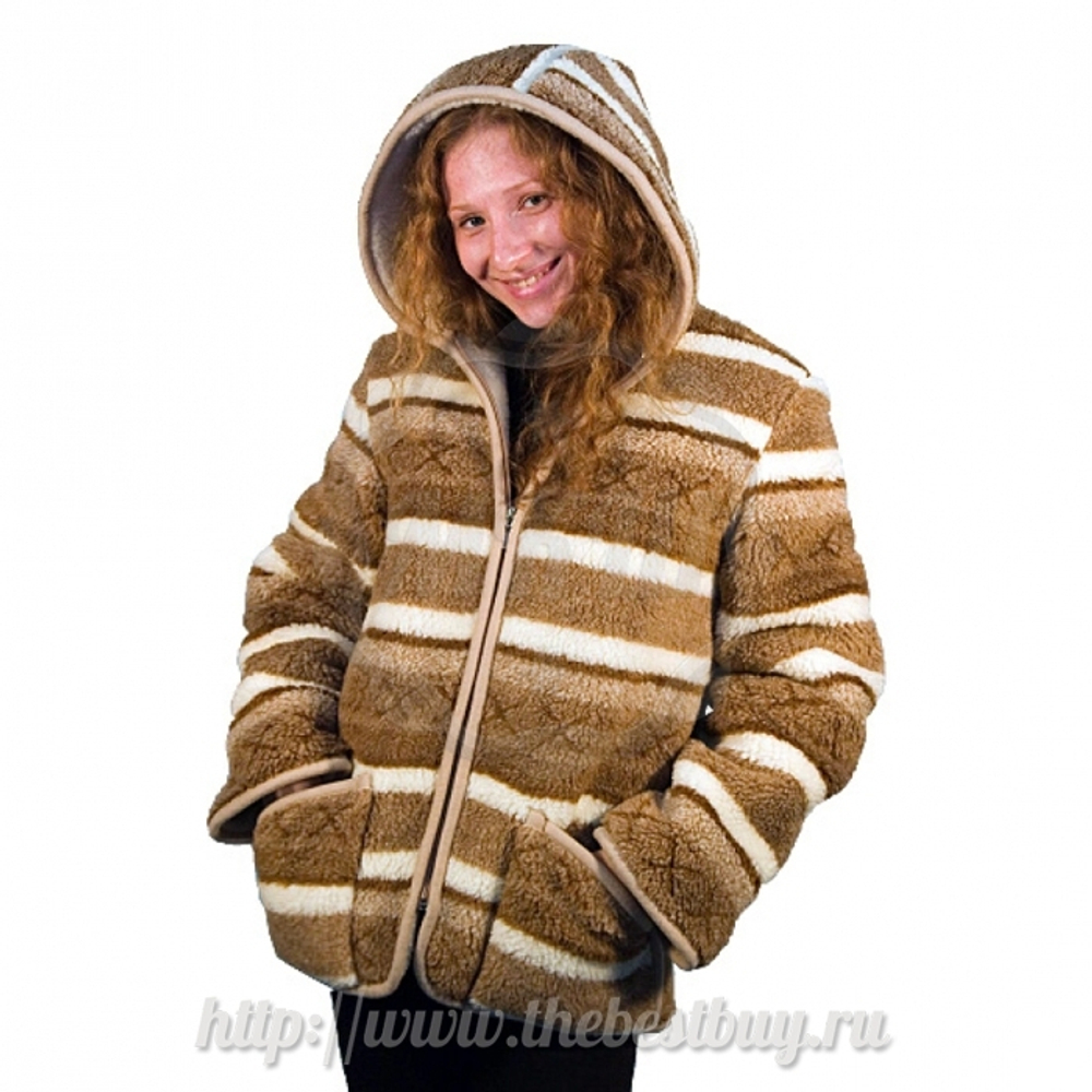 Женская куртка Скандинавка  - разм. 42-54  (мод.903) - бежевая