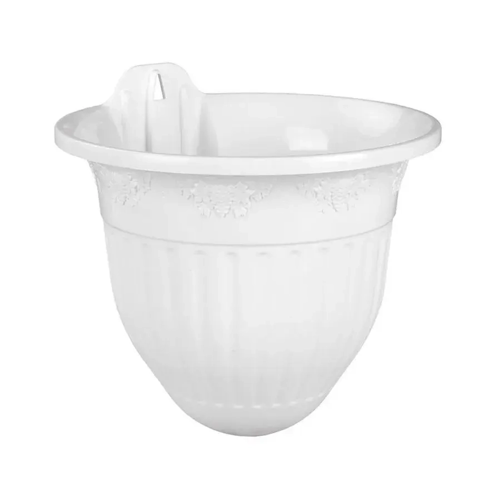 Кашпо Лозанна 3,0л. настенное /белый (комплект 16 шт)