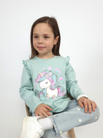 4-127-2 Джемпер для девочки