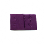 Застежка на крючки и петли (2 ряда), СЛИВА