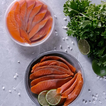 Форель (филе-кусочки) сухого посола 200гр.