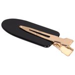 Заколки для волос НАБОР 4 шт., 6 см, глянцевый, черный, черепаховый, MONTE VITA, 457088