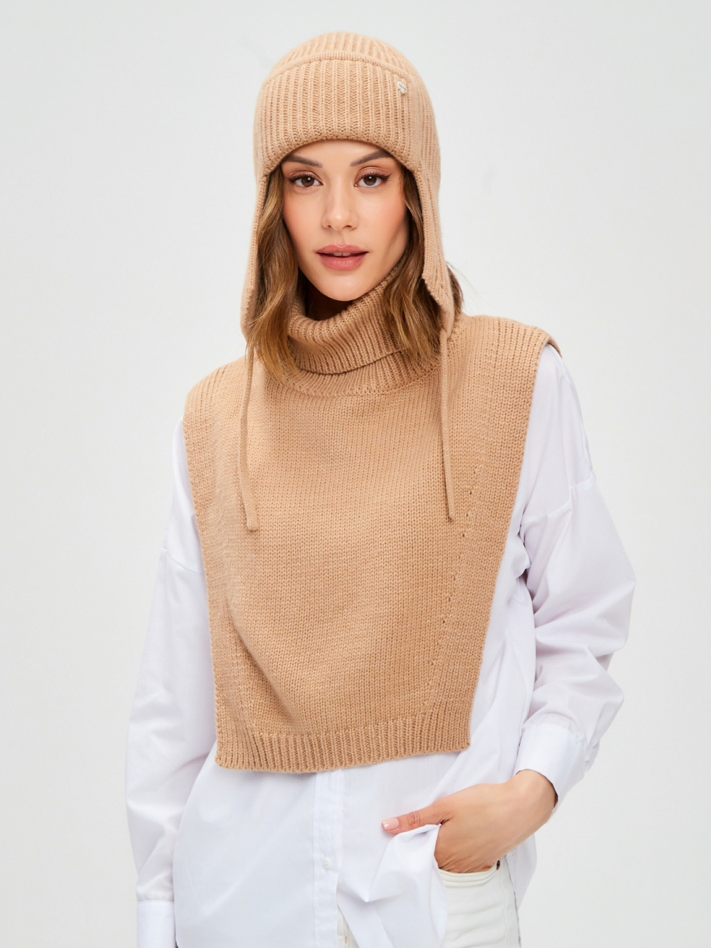 Шапка-ушанка VICKY