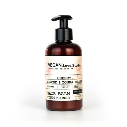 Бальзам-кондиционер для волос парфюмированный VEGAN.Love.Studio "Cherry, Almond, Tonka Bean", 300 мл
