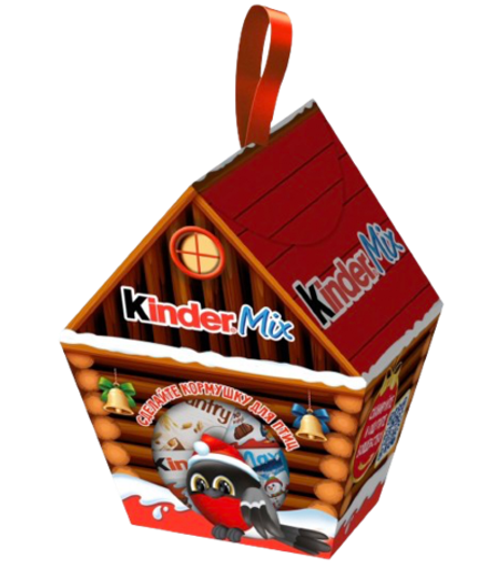 Набор подарочный Kinder Mix Кормушка для птиц