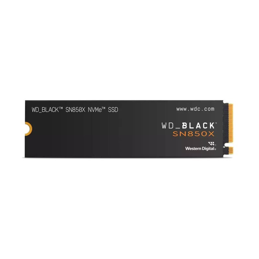Твердотельный накопитель Western Digital Black SN850X SSD M2.2280 PCIe 4.0 2Tb, 7300MBs/6600MBs, TBW 1200