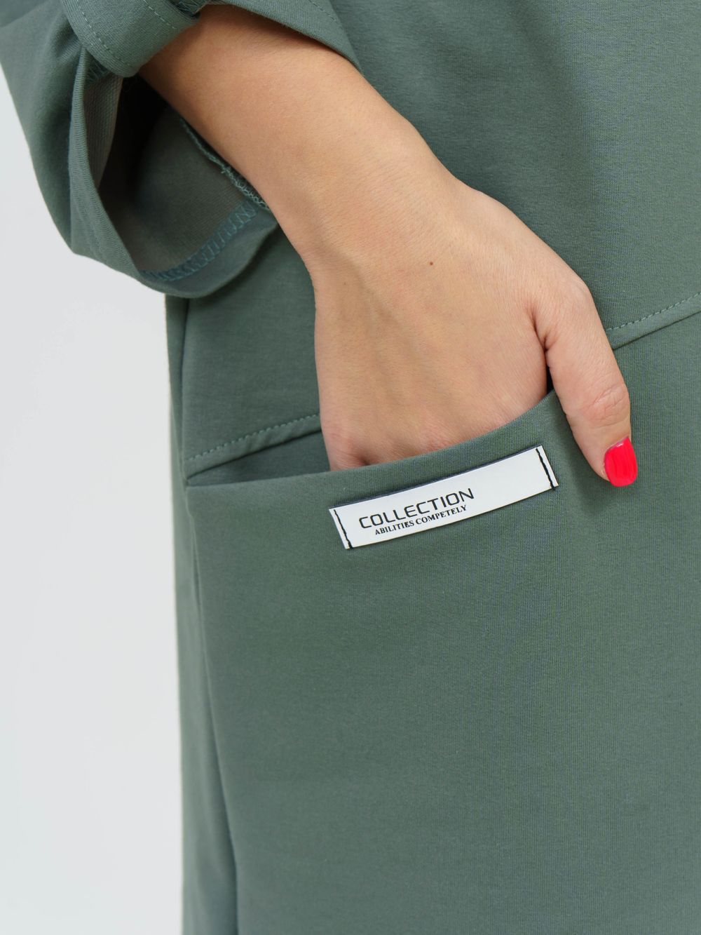 880 Платье "Хаки" SveTekst (Акция)