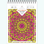 Блокнот-скетчбук SKETCHBOOK 160 формат А5 60 листов на металлическом гребне