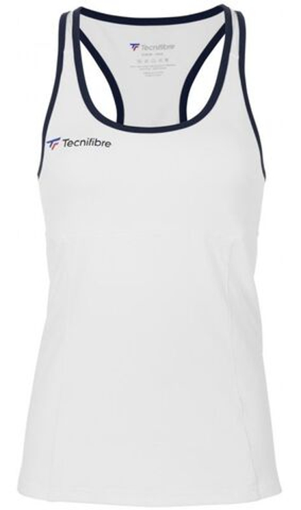 Футболка для девочки Tecnifibre Lady F3 Tank Top Jr - white