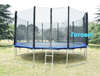 Батут с сеткой, диаметр 6 фт