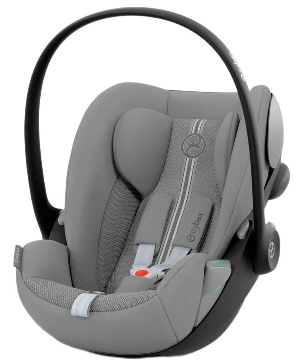 Коляска Cybex Priam IV Rosegold complete Cloud G Stone Grey Plus Base G 3 в 1 Off White