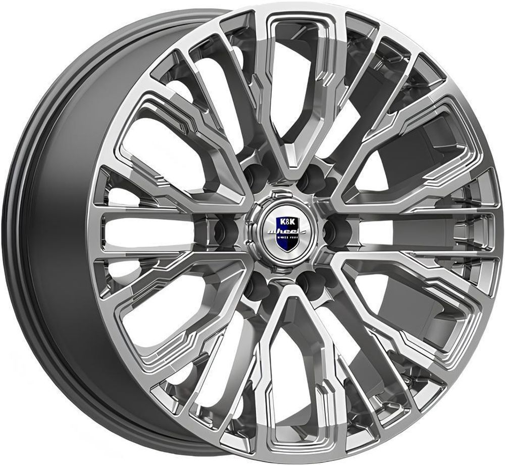 K&amp;K Кортес 8.5x19 6x139.7 ET 30 Dia 106.1 (дарк платинум)