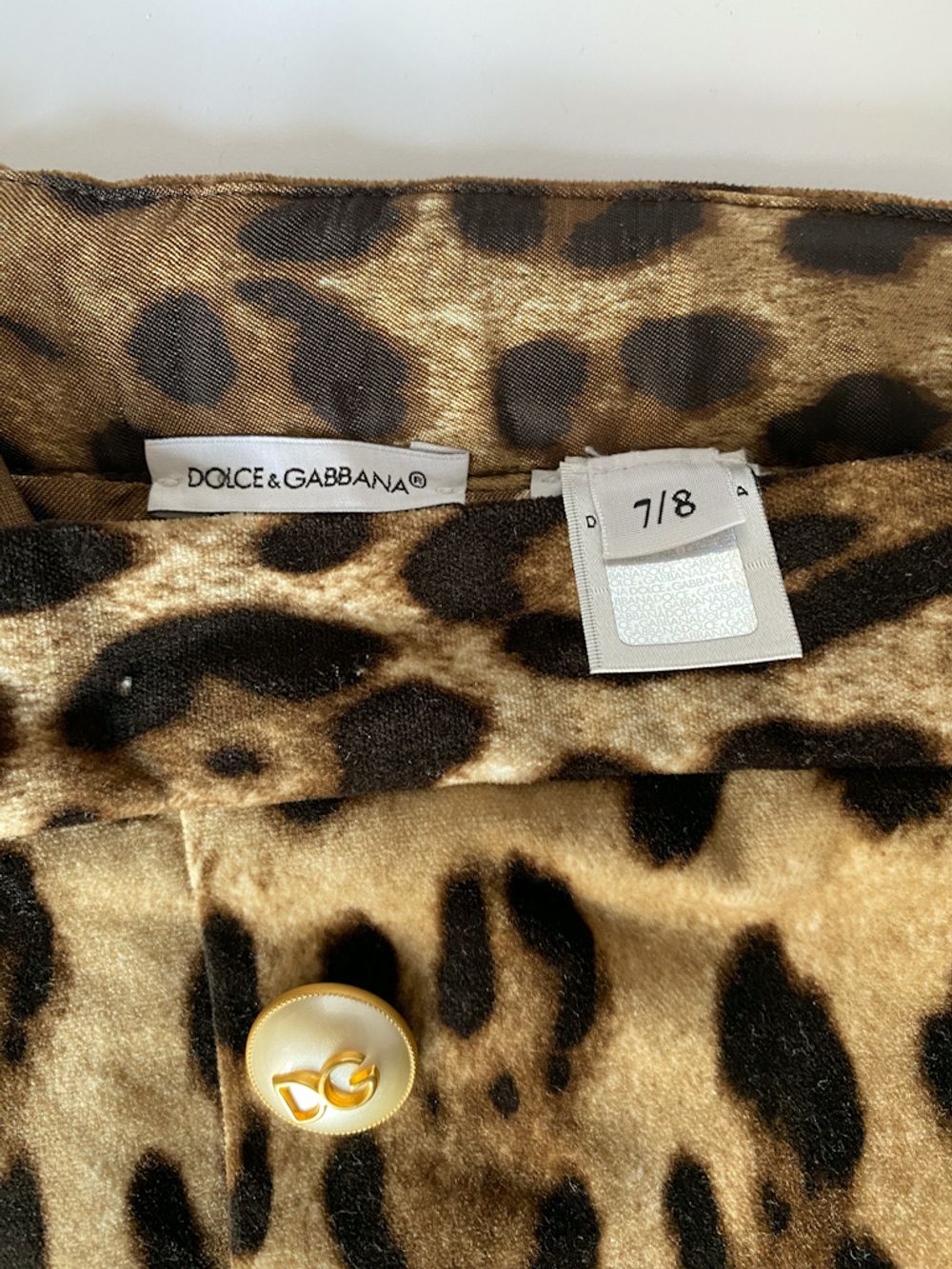 Хлопковая юбка Dolce&Gabbana, 128